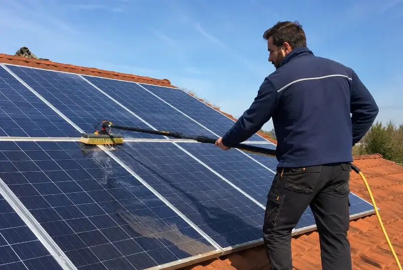 Nettoyage et entretien de panneaux solaires à Vix