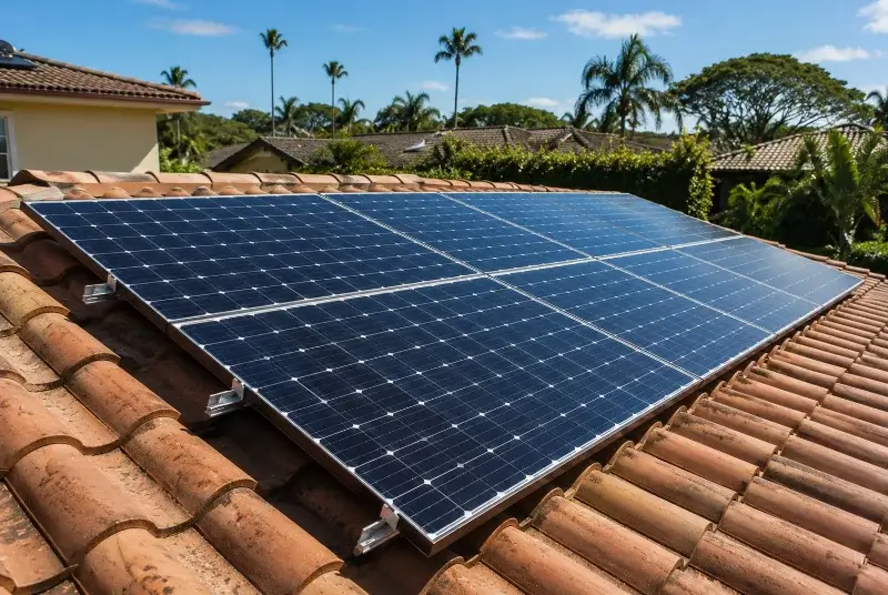 Installation de panneaux solaires à Vix